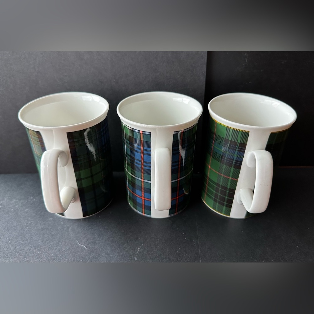 Scottish Tarten Coffee Mugs - Picture 5 of 6